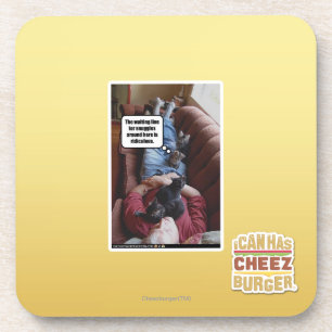 Wartete Linie für Snuggles Getränkeuntersetzer