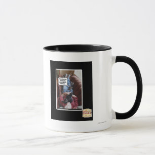Wartete Linie für Snuggles Tasse