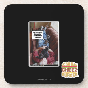 Wartete Linie für Snuggles Untersetzer