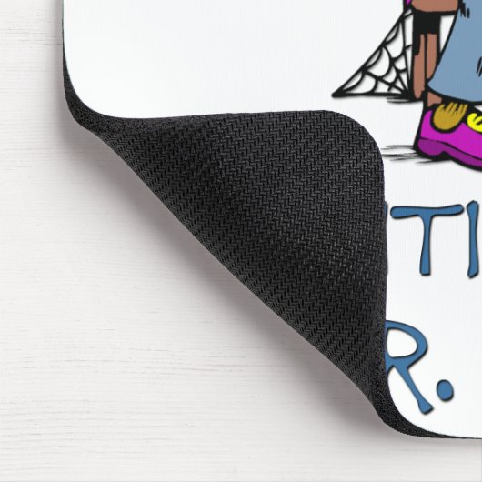 Wartete Mr.Right Mousepad (Ecke)