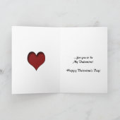 Wartete noch w/Background Bild Feiertagskarte (Innenseite)