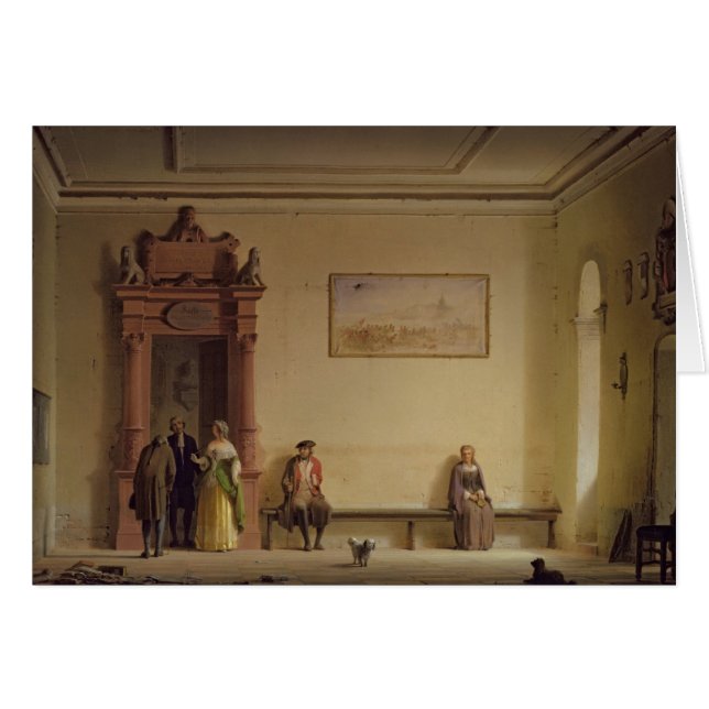 Wartete Raum, 1857 (Vorderseite (Horizontal))