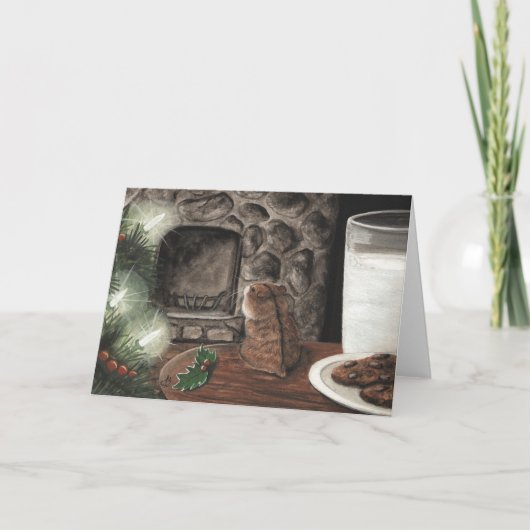 Wartete Sankt Feiertagskarte (Vorderseite)