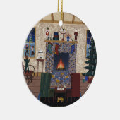 Wartete Sankt Keramikornament (Rechts)