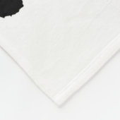Wartete Sie Fleecedecke (Ecke)