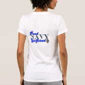 Wartete, um im arms-g/f des Seemanns zu sein T-Shirt (Rückseite)