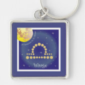 Wartezeit 24. September, bis 23. Okay. ART Schlüsselanhänger (Vorne)