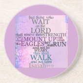 Wartezeit auf dem 40:31 Lords Scripture Jesaja Untersetzer (Vorne)