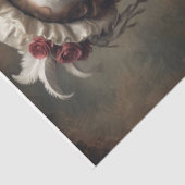 Wartezeit auf Spotlight - Decoupage - Seidenpapier (Detail)