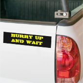WARTEZEIT DER EILE-UPAND AUTOAUFKLEBER (Auf Lkw)