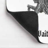 Wartezeit: Fliegen-Mann Mousepad (Ecke)