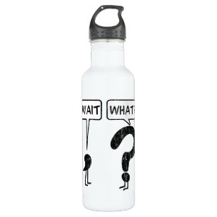 Wartezeit, was? edelstahlflasche