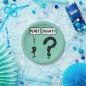 Wartezeit, was? pappteller (Party)