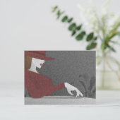 Wartezeiten für Me 4 - Postkarte (Stehend Vorderseite)