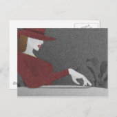 Wartezeiten für Me 4 - Postkarte (Vorne/Hinten)