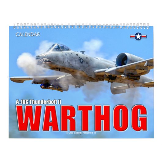 WARTHOG - A-10C-Thunderbolzen II Kalender (Titelbild)