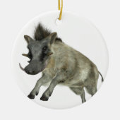 Warthog, das rechts springt keramikornament (Vorne)