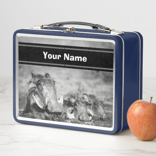 Warthog Family Lunch Box - Benutzerdefiniertes Ges (Beispiel)