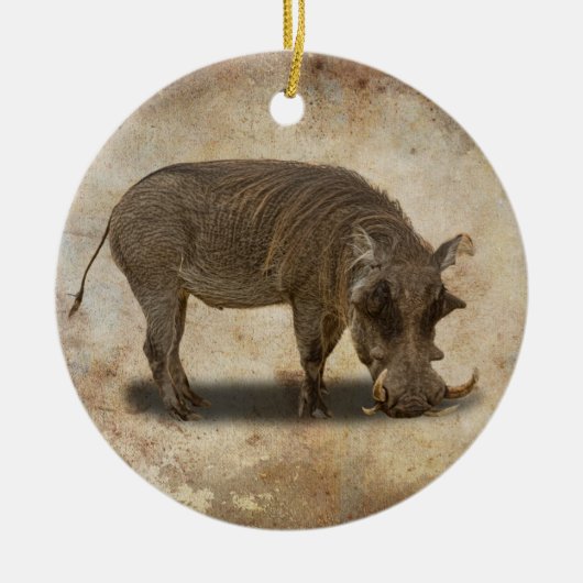 WARTHOG KERAMIKORNAMENT (Vorne)