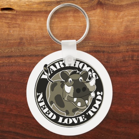 Warthog-Liebe Schlüsselanhänger (Vorderseite)