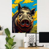 Warthog Poster (Heimbüro)