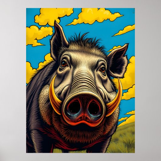 Warthog Poster (Vorne)