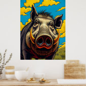 Warthog Poster (Küche)