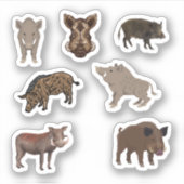 Warthog Stickers Aufkleber (Vorderseite)