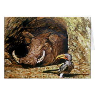 Warthog u. Hornbill-Karte