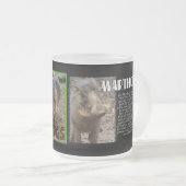 WARTHOGS mit Beschreibung Mattglastasse (VorderseiteRechts)