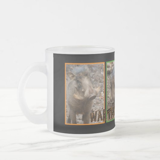 WARTHOGS mit Beschreibung Mattglastasse (Links)