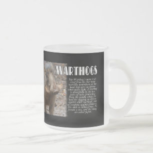 WARTHOGS mit Beschreibung Mattglastasse