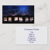 WARTIME GHOSTS WALES UK VISITENKARTE (Vorne/Hinten)