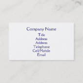 WARTIME GHOSTS WALES UK VISITENKARTE (Rückseite)