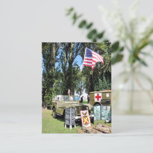 WARTIME POSTKARTE (Stehend Vorderseite)