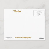 WARTIME POSTKARTE (Rückseite)