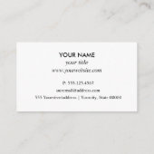 Wartung des Schwimmbades Reparatur beruflich Visitenkarte (Rückseite)