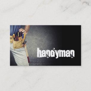 Wartung, Handyman-Visitenkarte Visitenkarte