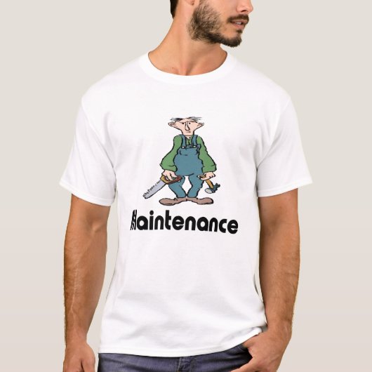 Wartung T-Shirt (Vorderseite)