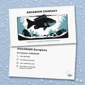 Wartung und Installation von Aquarium Visitenkarte