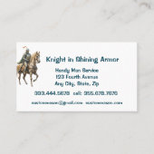 Wartung von benutzerdefiniertem Personal Visitenkarte (Vorderseite)