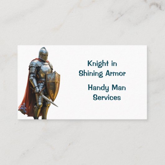 Wartung von benutzerdefiniertem Personal Visitenkarte (Rückseite)