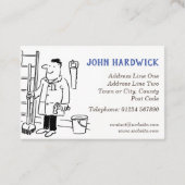 Wartung von Handyman und Eigentum Visitenkarte (Rückseite)