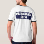 Wartungs-Crew-T - Shirt (Rückseite)