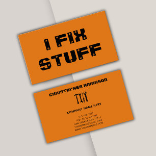 Wartungs-Service für Berufliche Reparaturen Visitenkarte