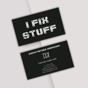 Wartungs-Service für Berufliche Reparaturen Visitenkarte