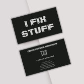 Wartungs-Service für Berufliche Reparaturen Visitenkarte