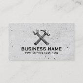 Wartungs-Service für Handyman Beruflich Visitenkarte (Vorderseite)