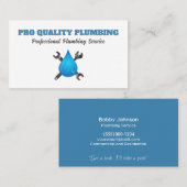 Wartungs-Service für Handyman Plumber Visitenkarte (Vorne/Hinten)