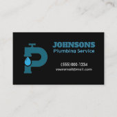 Wartungs-Service für Handyman Plumber Visitenkarte (Vorderseite)